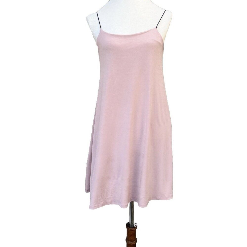 Lush Cameo Rose Pink Strappy Mini Dress Women’s Size S Stretch Party NWOT - Picture 10 of 14